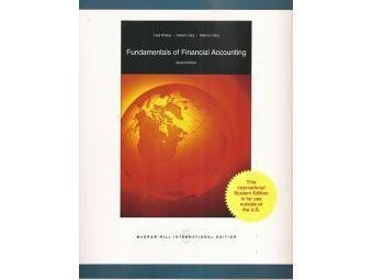 fundamentals of financial accounting 2nd edition sir fred phillips 0071283722, 9780071283724