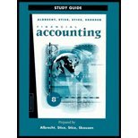 study guide financial accounting 8th edition albrecht, w. steve, stice, james d., earl k., skousen, k. fred