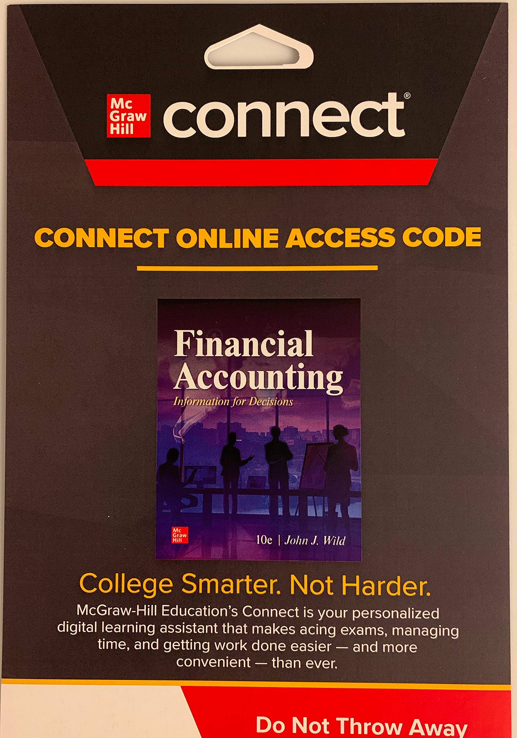 financial accounting connect access  wild 1260705560, 9781260705560