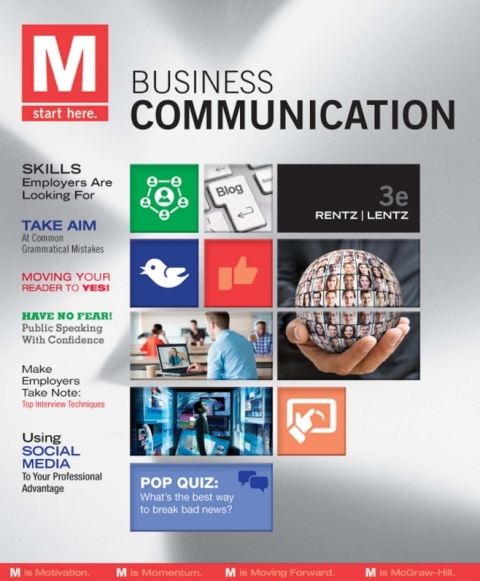 m business communication 3rd edition rentz 0077637275, 9780077637279