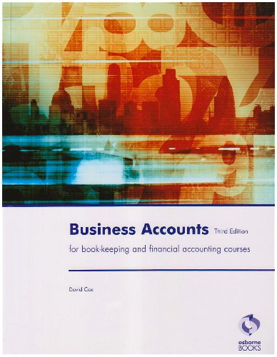 business accounts 3rd edition david cox 1872962637, 9781872962634