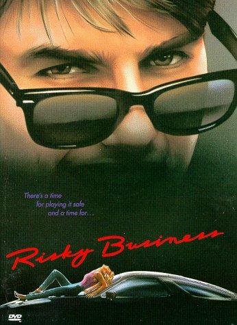 risky business  tom cruise, rebecca de mornay, joe pantoliano, richard masur, bronson pinchot 0790732203,