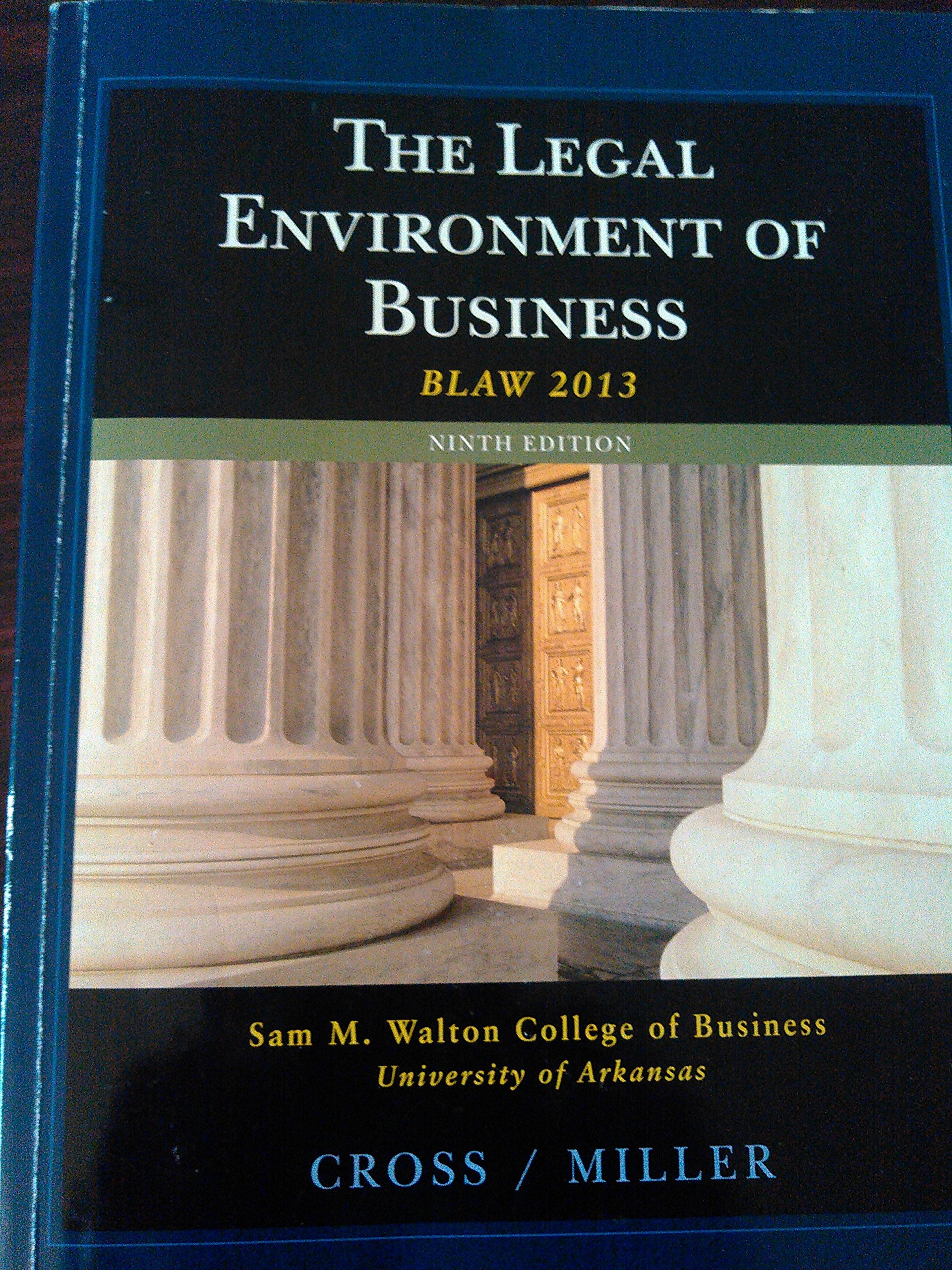 the legal environment of business 9th edition 9th edition frank b. cross 1305767993, 9781305767997