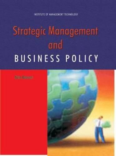 strategic management and business policy  nitin balwani 8174462732, 9788174462732