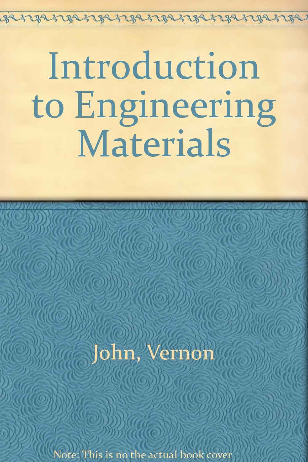 introduction to engineering materials 2nd edition john bsc, msc, ceng, mim, mimm, vernon 0333359119,