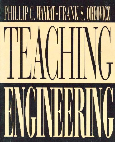 teaching engineering  wankat, phillip c., oreovicz, frank s. 0070681546, 9780070681545