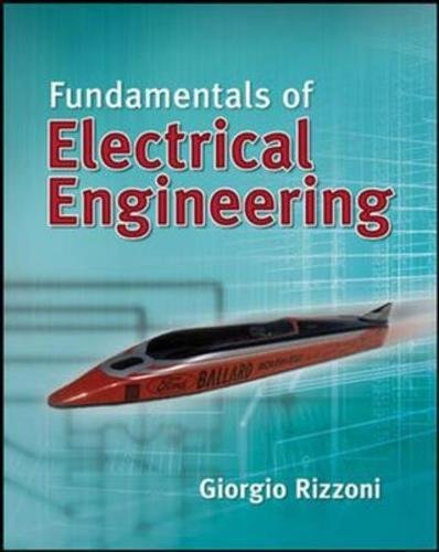 fundamentals of electrical engineering international edition author 0071269509, 9780071269506