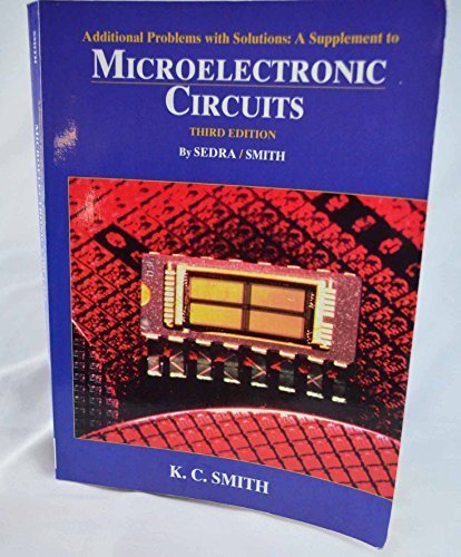 microelectronic circuits 3rd edition sedra, adel s., smith, kenneth c. 019510370x, 9780195103700