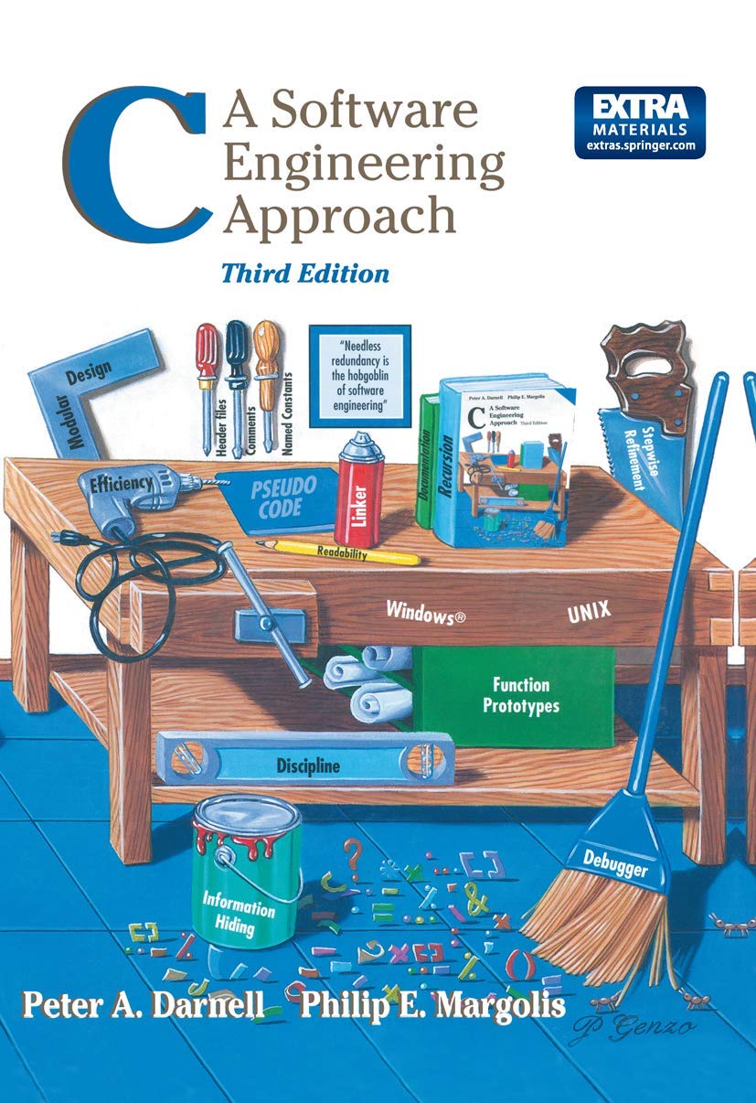 c a software engineering approach 3rd edition darnell, peter a., margolis, philip e. 0387946756, 9780387946757