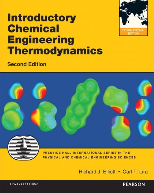 chemical engineering thermodynamics international edition elliott, j. richard 0132756242, 9780132756242