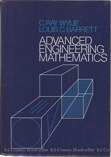 advanced engineering mathematics 5th edition wylie, clarence raymond 0070721882, 9780070721883