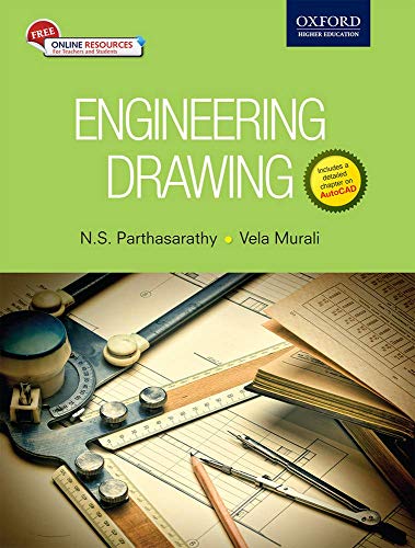 engineering drawing uk edition murali, vela, n.s. parthasarathy 0199455392, 9780199455393