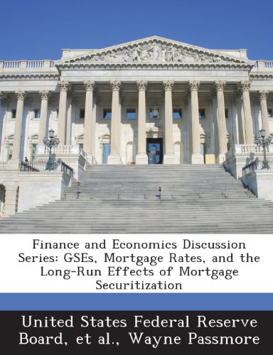 finance and economics discussion series  wayne passmore 128871632x, 9781288716326