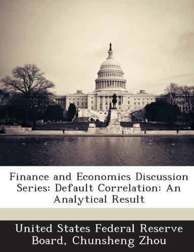 finance and economics discussion series  chunsheng zhou 128872182x, 9781288721825