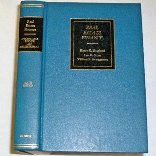 real estate finance 6th edition hoagland, henry elmer 0256019304, 9780256019308