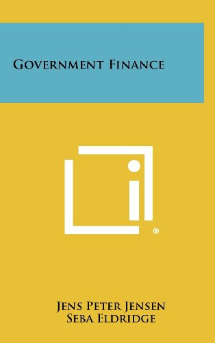 government finance  jens peter jensen 1258297302, 9781258297305