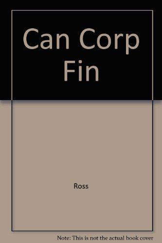 corporate finance 1st canadian edition ross 0256154910, 9780256154917