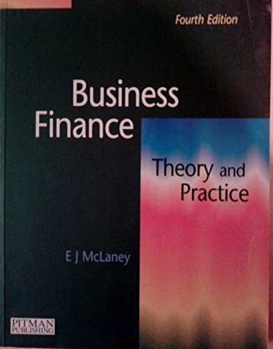 business finance theory and practice 4th edition eddie mclaney 0273626949, 9780273626947