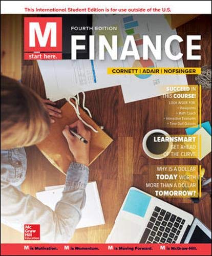 m finance 4th edition marcia cornett and troy adair 1260091929, 9781260091922