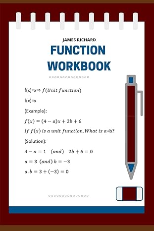 functions workbook 1st edition james richard 979-8603002224