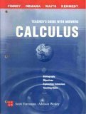 calculus graphical numerical algebraic 1st edition unknown 0201324466, 978-0201324464