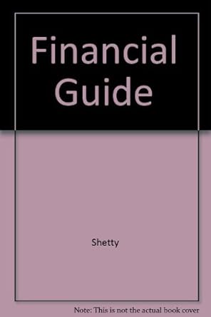 financial guide 1st edition shetty 0256189404, 978-0256189407