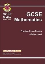 gcse mathematics higher level practice papers 1st edition cgp books 184146032x, 978-1841460321