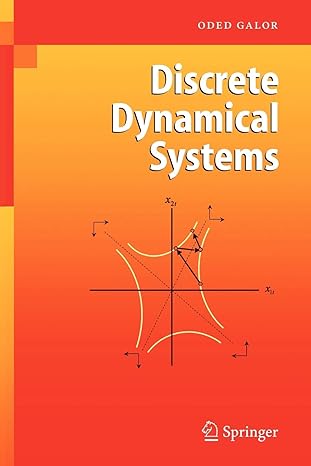 discrete dynamical systems 2007 edition oded galor 3642071856, 978-3642071850