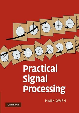 practical signal processing 1st edition mark owen 1107411823, 978-1107411821