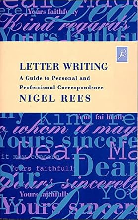 letter writing 1st edition nigel rees 0747514305, 978-0747514305