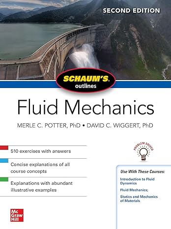 schaum s outline of fluid mechanics 2nd edition merle potter ,david wiggert 1260462846, 978-1260462845