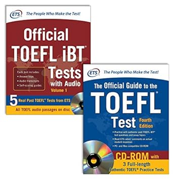 official toefl test prep savings bundle 1st edition educational testing service 0071843310, 978-0071843317