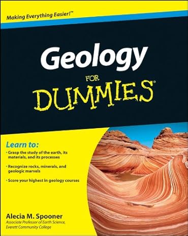 geology for dummies 1st edition alecia m. spooner 1118021525, 978-1118021521