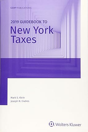 new york taxes guidebook to 1st edition mark s. klein ,j.d. 080804799x, 978-0808047995