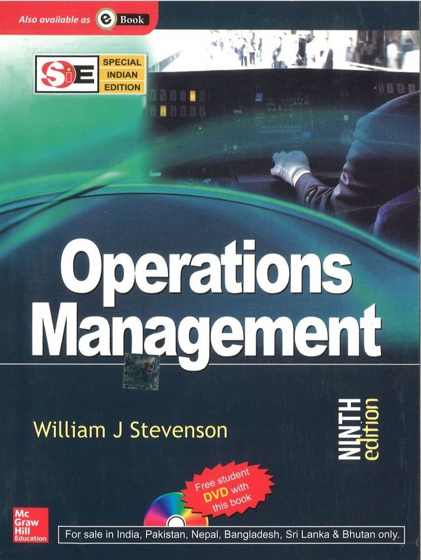 operations management  william stevenson 0070668213, 9780070668218