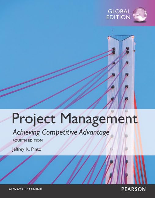 project management achieving competitive advantage global edition 4th edition pinto, jeffrey k. 1292094796,