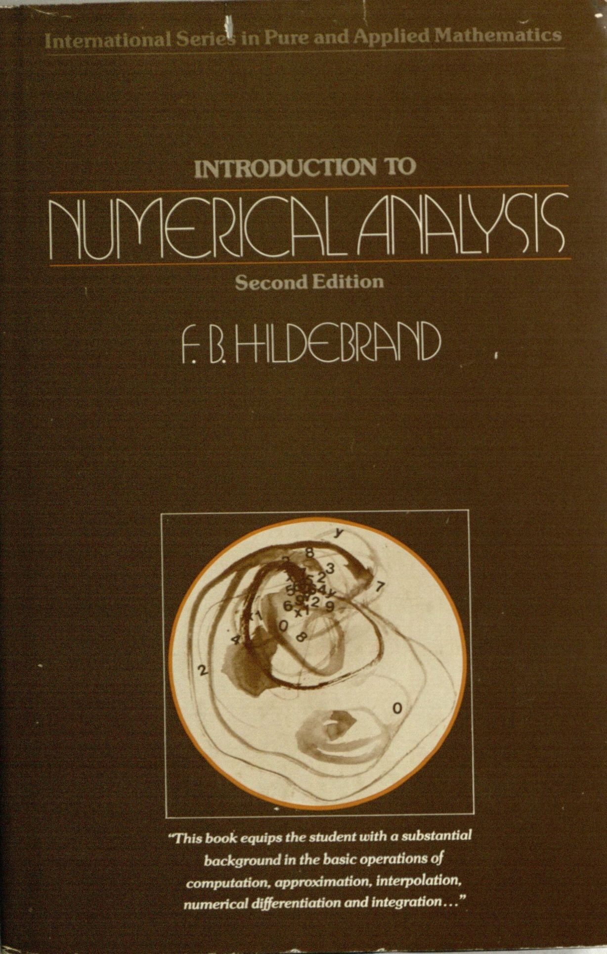 introduction to numerical analysis 1st edition hildebrand, f.b. 0070287619, 9780070287617