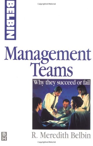 management teams  belbin, r meredith 0750626763, 9780750626767