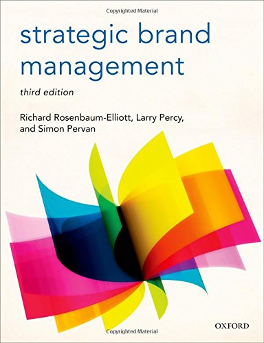 strategic brand management 3rd edition rosenbaum elliott, richard, percy, larry, pervan, simon 0198704208,