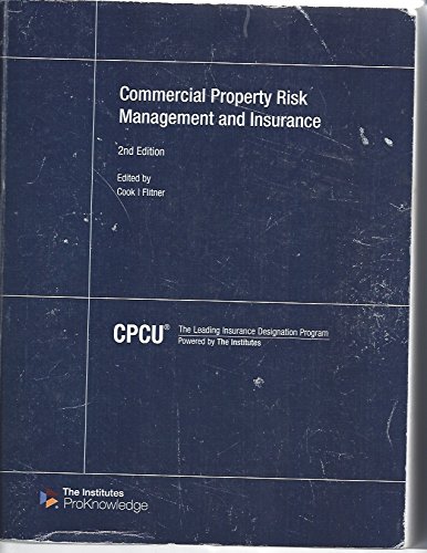 commercial property risk management and insurance  cpcu 0894637967, 9780894637964