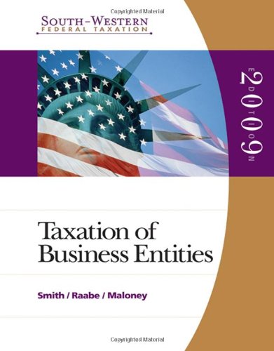 south western federal taxation taxation of business entities 12th edition smith, james e., raabe, william a.,