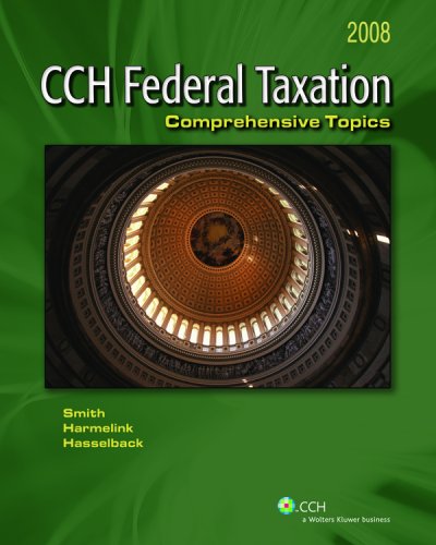 federal taxation comprehensive topics 16th edition ephraim p. smith 0808016687, 9780808016687