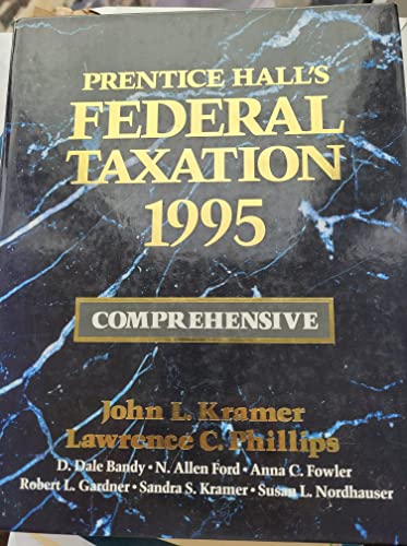 prentice hall federal taxation  kramer, john l. 0130988499, 9780130988492