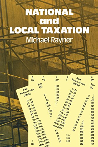 national and local taxation  rayner, m.j. 0333233182, 9780333233184