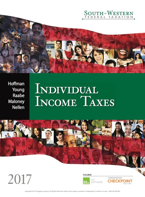 south western federal taxation 2017 individual income taxes 040th edition hoffman, william h., young, james