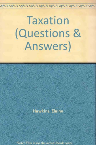 taxation 2nd edition elaine hawkins 0906322421, 9780906322420