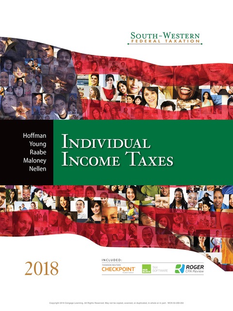 south western federal taxation 2018 individual income taxes 041st edition hoffman, william h., young, james