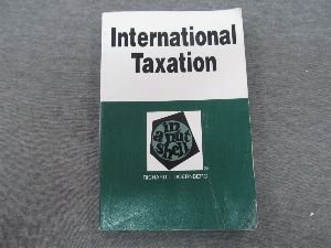 international taxation in a nutshell subsequent edition doernberg, richard l. 0314212027, 9780314212023