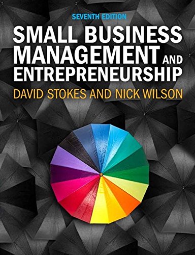 small business management and entrepreneurship uk edition stokes, david, wilson, dr nicholas 1473729734,