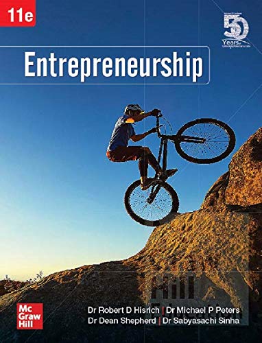 entrepreneurship 11th edition  robert d. hisrich, michael p. peters, dean a. shepherd, sabyasachi sinha